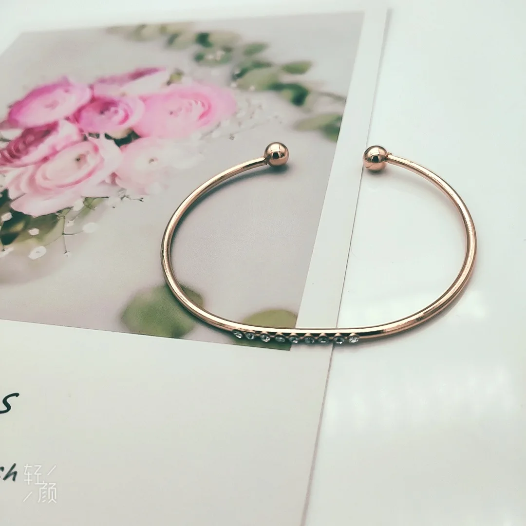 

2020 trendy bracelets diamond simple temperament bracelet ladies women's bracelets
