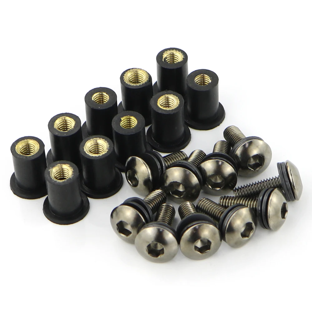 

Комплекты болтов дефлектора лобового стекла для Suzuki GSXR250 GSXR300 GSXR125 GSX-R1000 HAYABUSA GSX1300R GSX-R600 GSX-R750 GSXR600 GSXR750