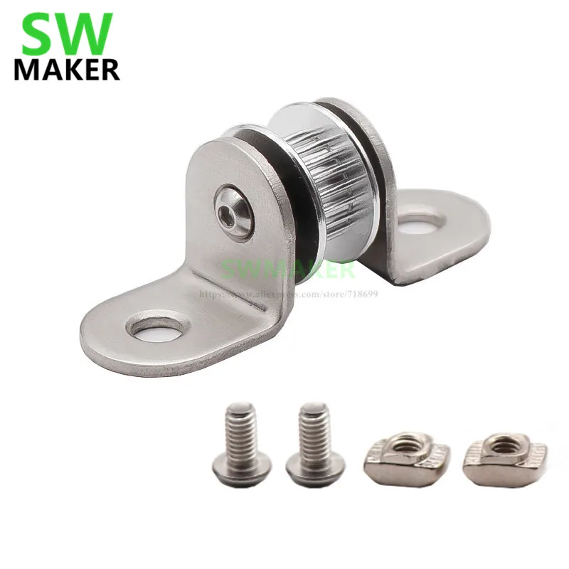 

Детали для 3D-принтера prusa I3 MB 6 мм, направляющее колесо с сиденьем, синхронное колесо с осью Z и кронштейном