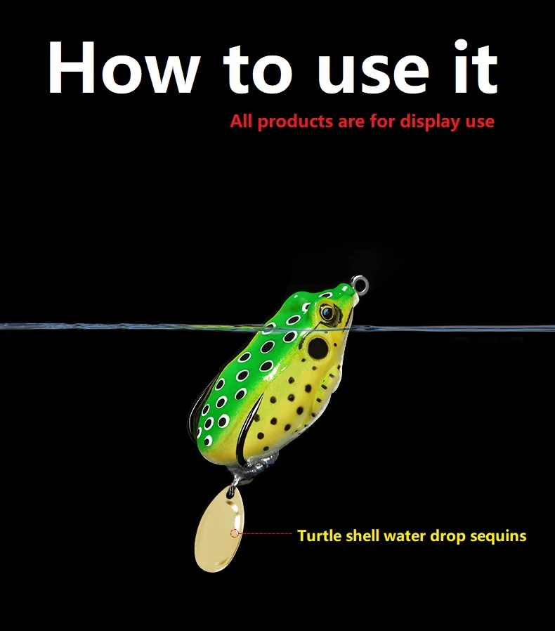 5 10 шт./лот подача шума в форме капли воды сделай сам блесна ВИБ Поппер рыболовная