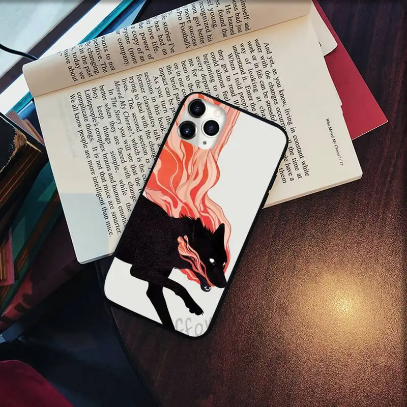 

Animal art tiger lion wolf Phone Cases for iPhone 11 12 pro XS MAX 8 7 6 6S Plus X 5S SE 2020 XR Soft silicone