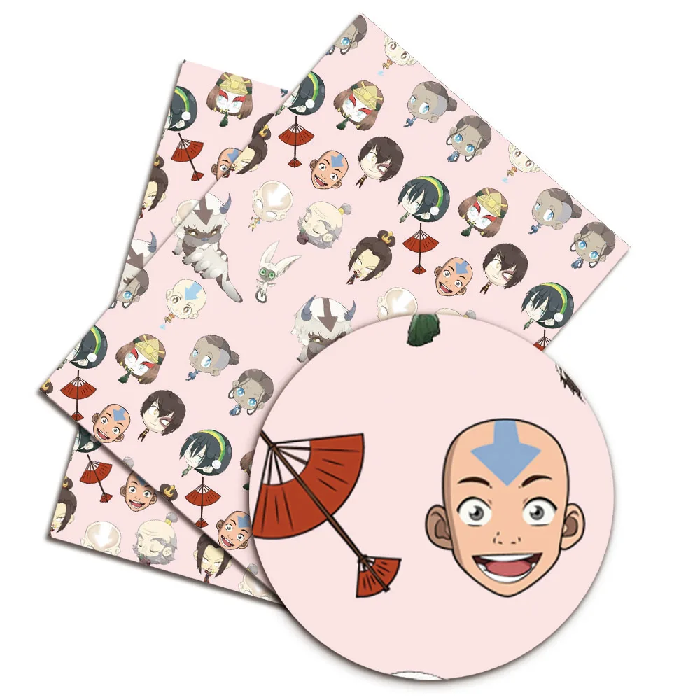 

The last airbender DIY Ручная работа шитье лоскутное стеганое детское платье Домашний лист 140 см Ткань с принтом ткань шитье детская ткань