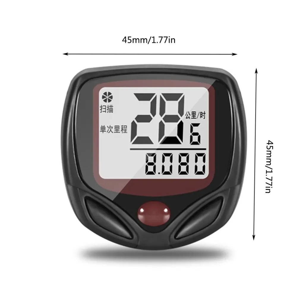 Беспроводной велосипедный Велосипедный компьютер с монитором сердечного ритма