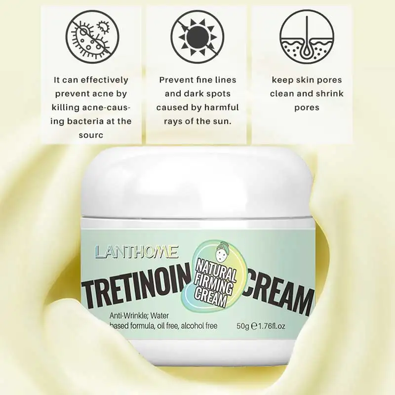 

lanthome tretinoin cream moisturizing anti-aging firming skin care cosmetics Anti-dark spots whitening facial care 30g
