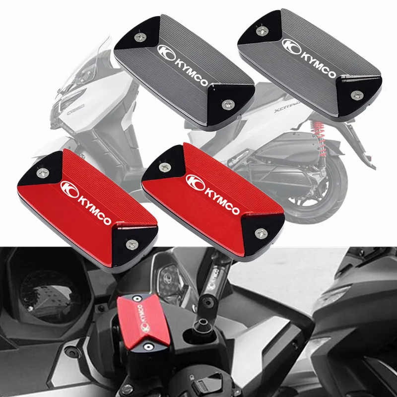 Для KYMCO центре 125 200 300i 350i XCITING 250 300 350 400 500 K-XCT мотоцикл передний тормоз бачке бак Крышка Масляного резервуара чашки