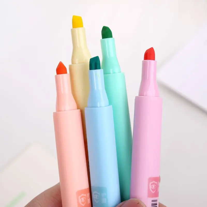 

8pcs/set Creative Fluorescent Pen Highlighter Pencil Candy Color Drawing Marker