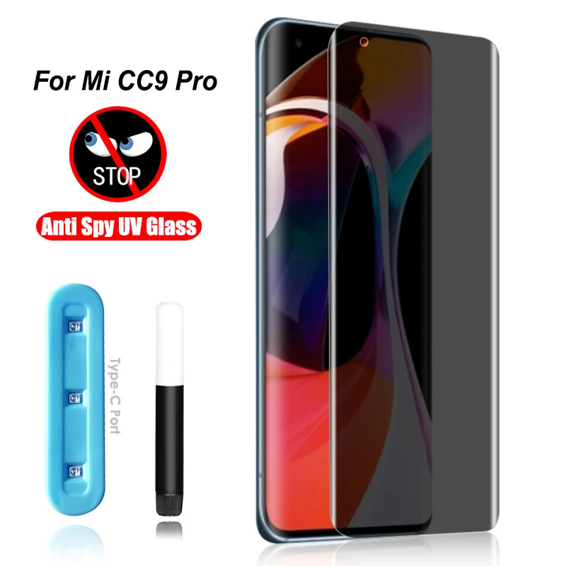 

Защитное стекло для Xiaomi Mi Note 10 Pro, CC9 Pro, закаленное, с полным клеем