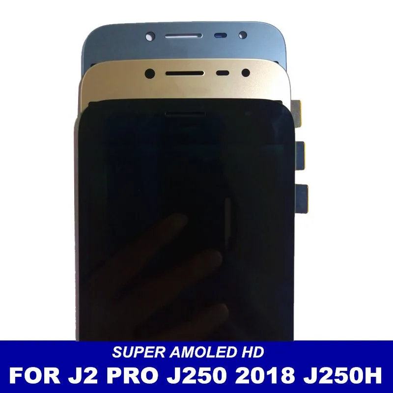 Сменный ЖК-дисплей для samsung Galaxy J2 pro 2018 J250 J250F J250H J250M протестированный AMOLED