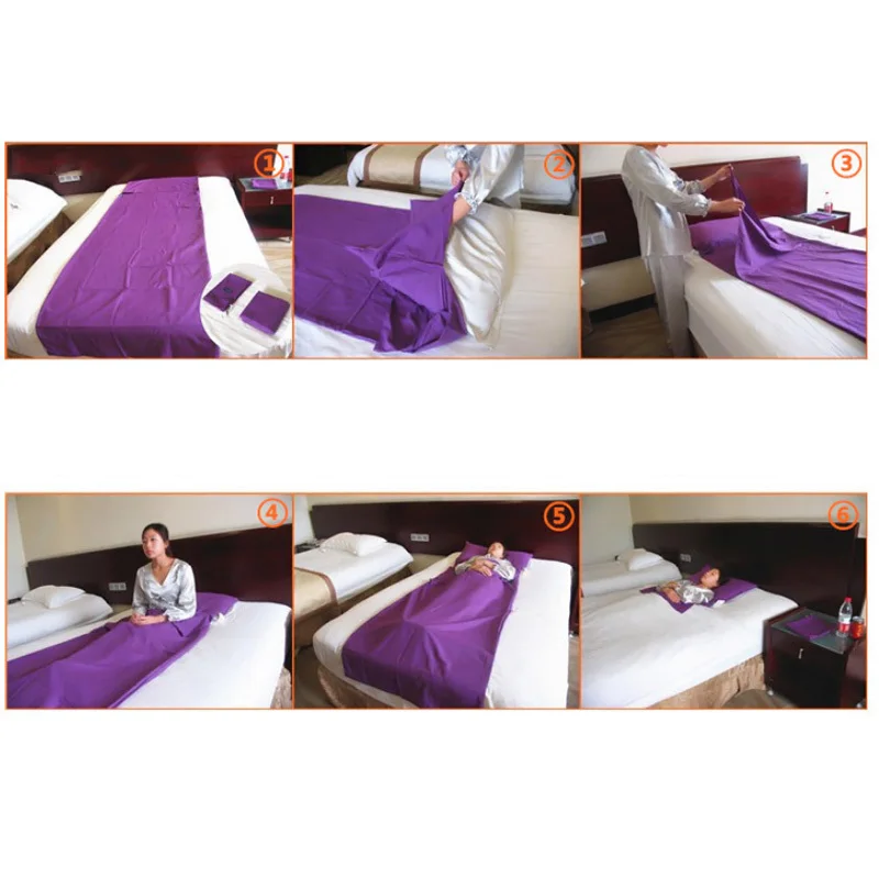 Односпальный мешок ульсветильник портативный хлопковый спальный вкладыш для