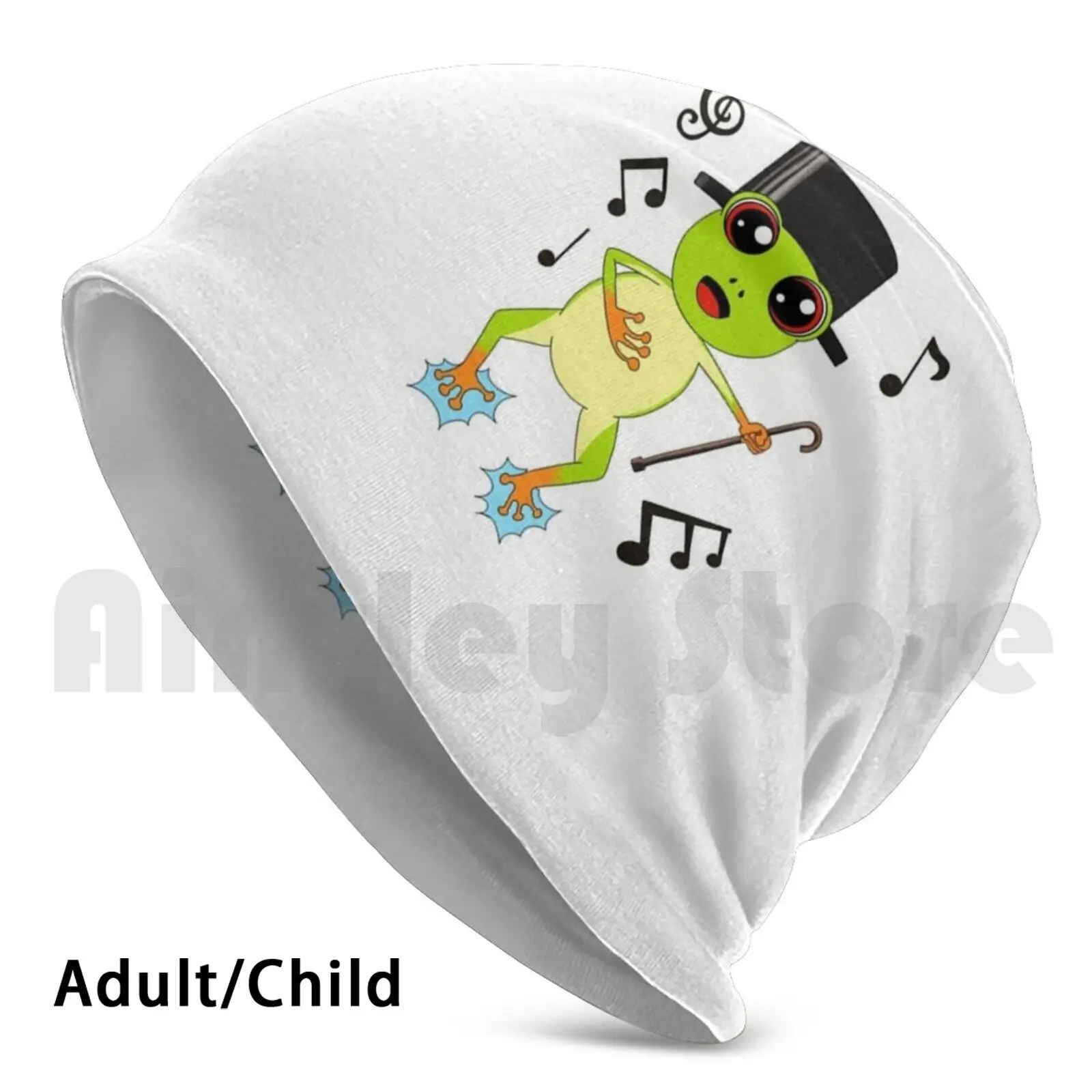 

Красивая танцевальная лягушка с яркими цветными шляпами. Шапочки вязаная шапка хип-хоп Лягушка Жаба прекрасная симпатичная танцевальная шапка