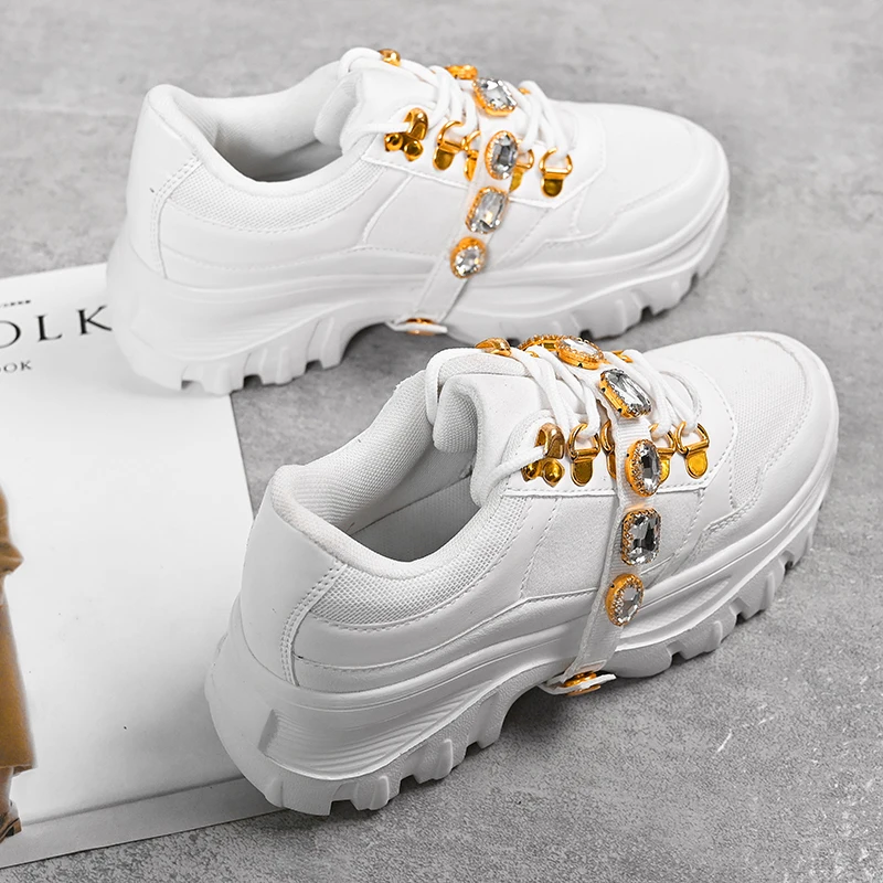 

2020 Autumn Shoes for Women new Casual Shoes Breathable Wedge Sneakers Women Platform Shoes