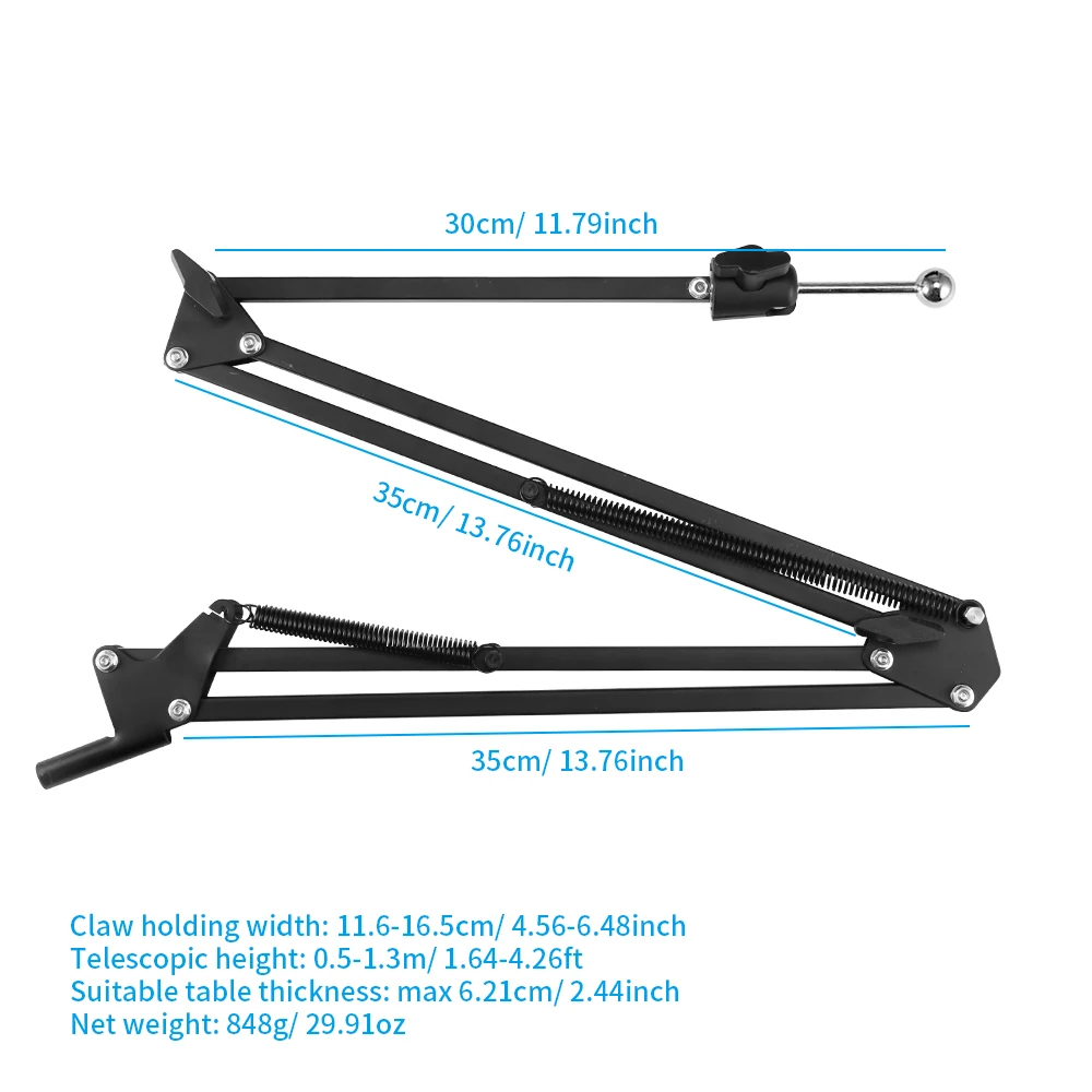 

Home Phone Stand For 3.5 To 10.6inch Mobile Phone Tablet Holder Stand Adjustable 180 Degree Lazy Telescopic Desk Bed Tools