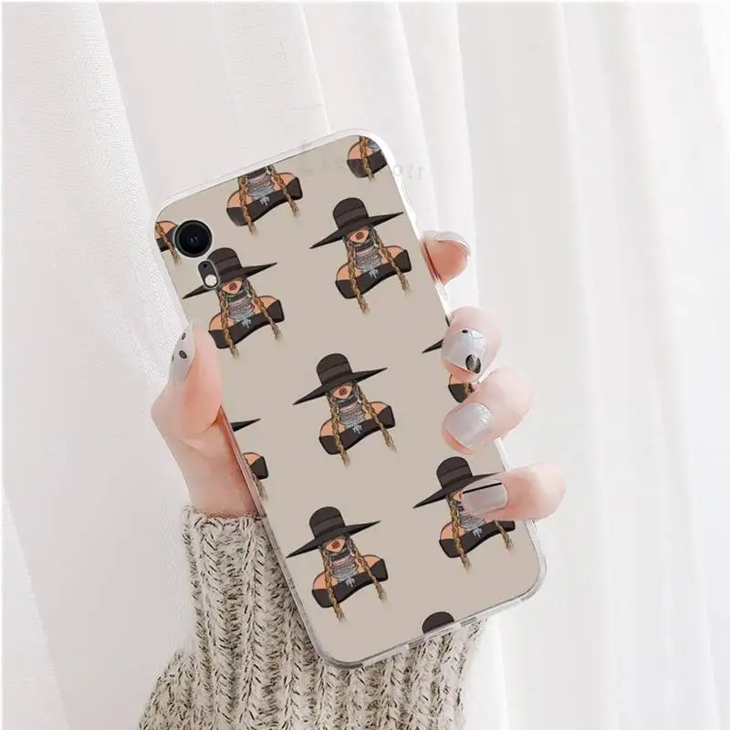 

Cartoon Beyonce Phone Case For iphone 12 5 5s 5c se 6 6s 7 8 plus x xs xr 11 pro max mini