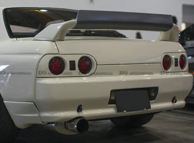 Для Nissan R32 Skyline GTR FRD Тип FRP волокно черный или серый Неокрашенный задний спойлер