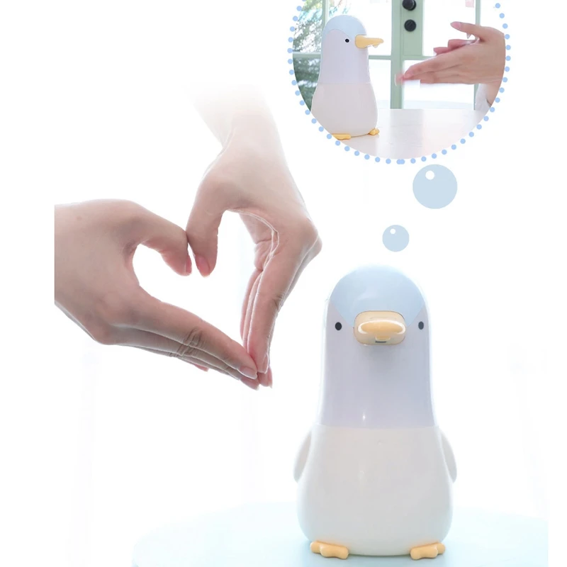 

Automatic Induction Soap Dispenser Penguin Bubble Machine Home Supplies
