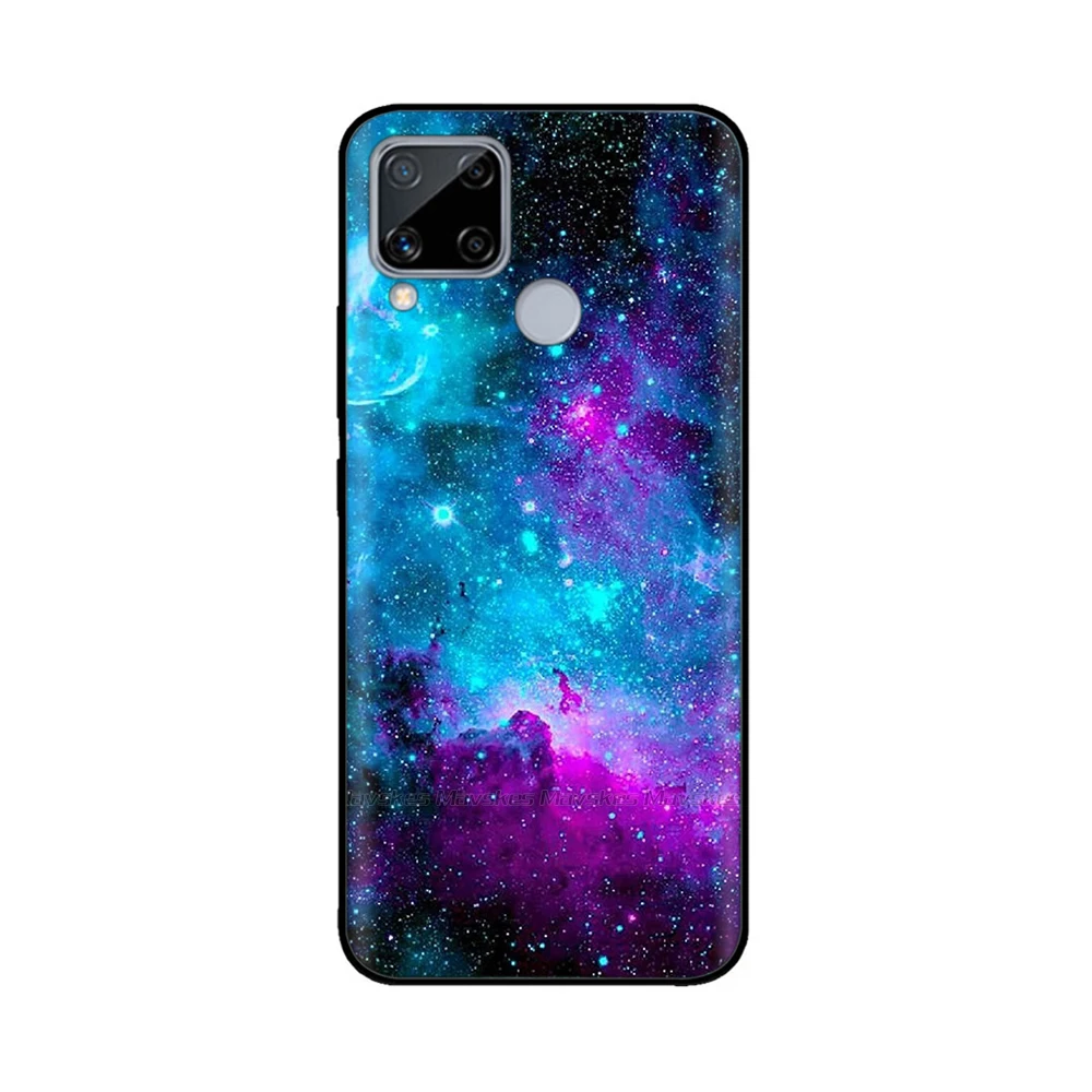 for realme c15 case realmec15 soft silicon tpu cover for oppo realme c15 c 15 phone cover protective bumper coque funda 6 5 inch free global shipping