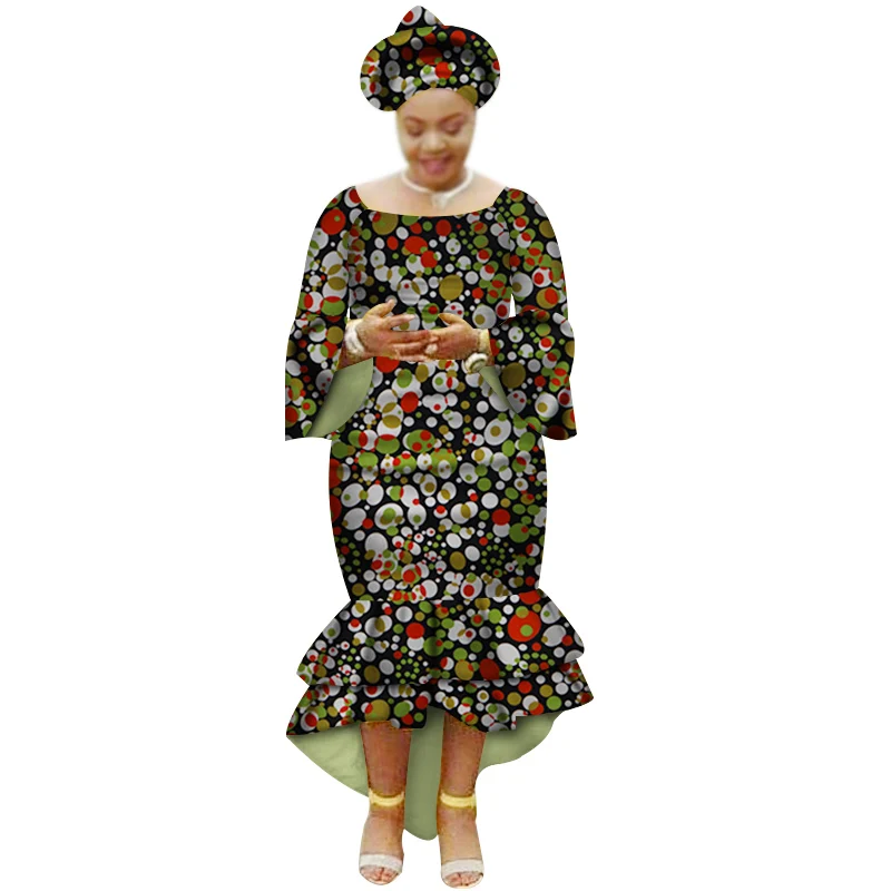 plus size women clothing Maxi Dress Dashiki african dresses for women in african clothing cotton party dress 4xl other WY3187