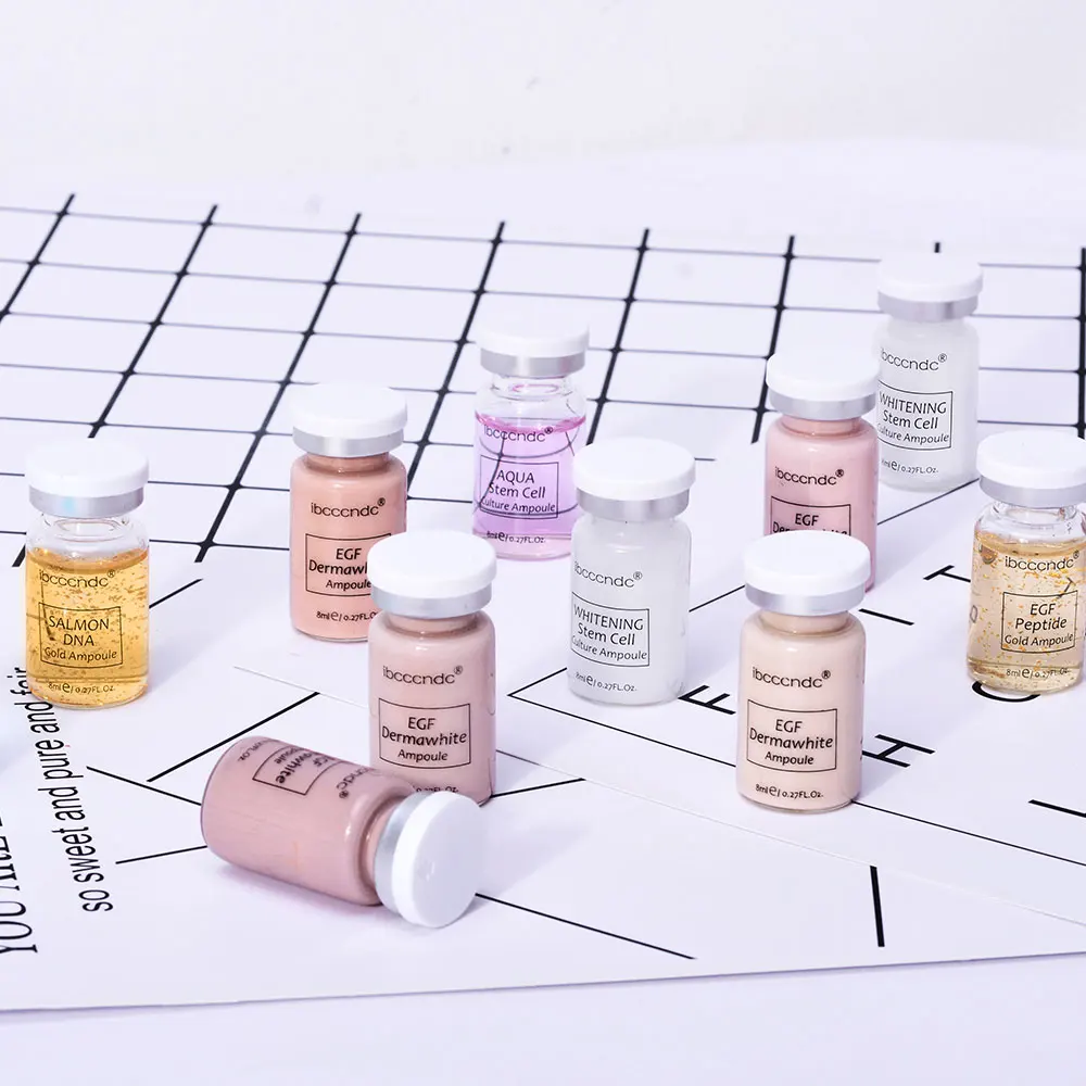 Корейский Макияж BB крем Ampoule Meso отбеливающая сыворотка стартовый набор микс оттенков осветляющая основа исцеление, лечение крем