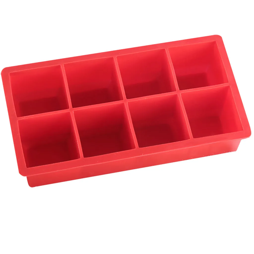 8 полостей квадратный поднос для льда креативная Бытовая форма кухонная