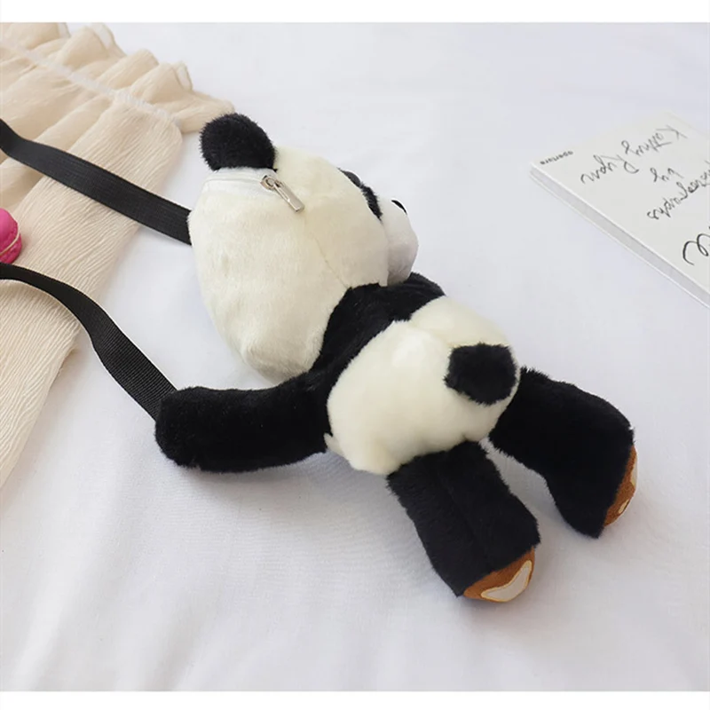 Милая модная сумка на плечо с рисунком панды в Корейском стиле Диагональная