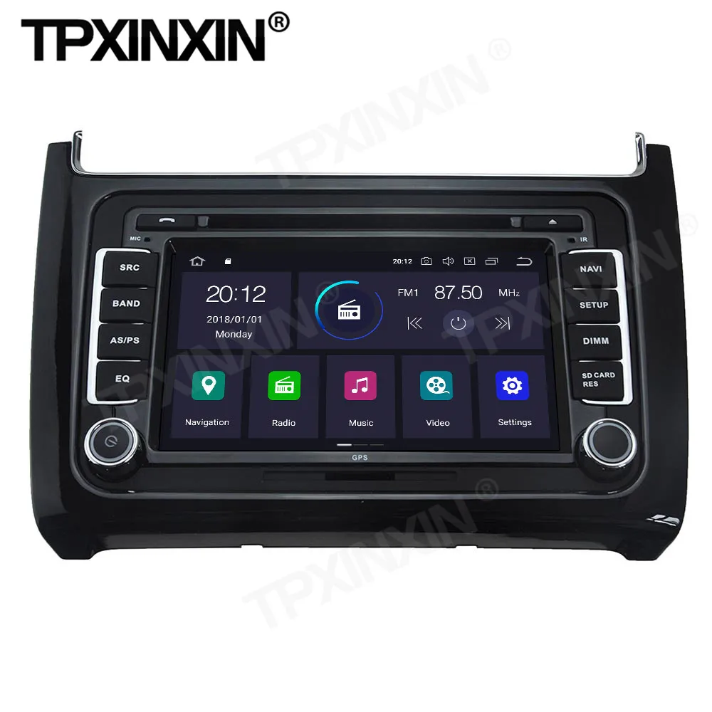 4 + 64G автомобильный радиоприемник 2 Din стерео приемника Android10.0 для VW Защитные чехлы