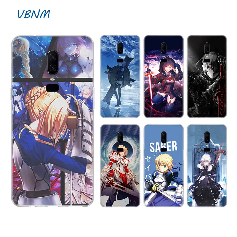 Fate Grand Order аниме Мягкий Резиновый ТПУ силиконовый чехол для OnePlus One Plus 1 + 8 7T 7 Pro 6 6T 5 5T