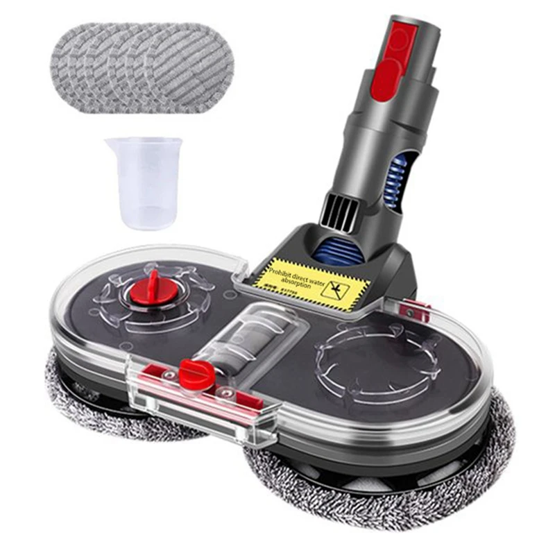 

HOT！-Electric Wet Dry Mopping Head For Dyson V7 V8 V10 V11 Home Handheld Vacuum Cleaner Replacement Parts Mop Head Mop Pads