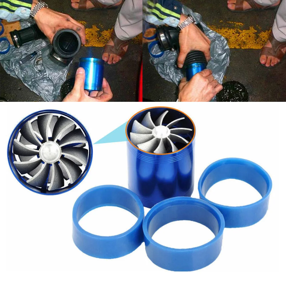 Турбокомпрессор воздухозаборника двойной турбинный вентилятор экономия