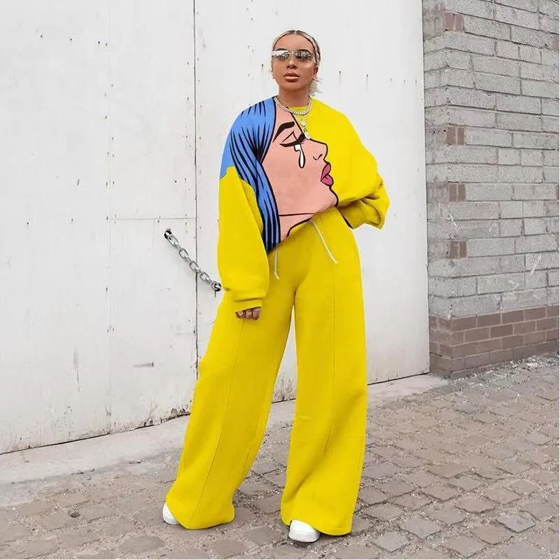 2020 Дашики в африканском стиле для женщин Свитшот и штаны костюм 2 предмета