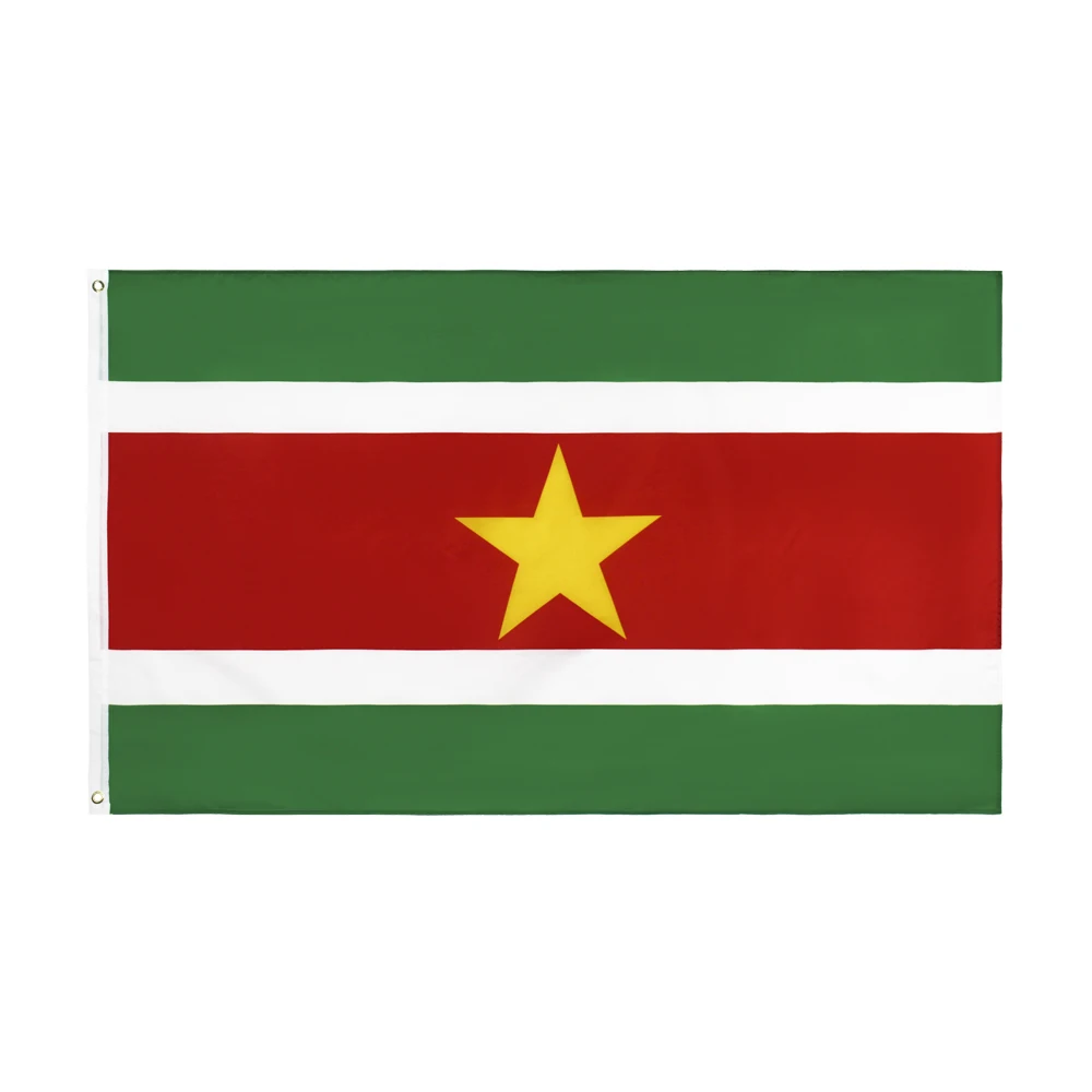 

Dsflag 3x5Fts 90X150cm Suriname Flag Activity National Banner For Decoration