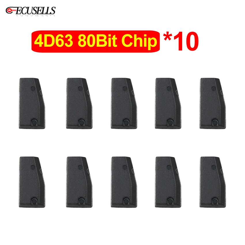 Чип ID4D63 для автомобильного ключа чистый транспондер чип 4D63 80 бит ID83 Ford Mazda Mecury Lincoln