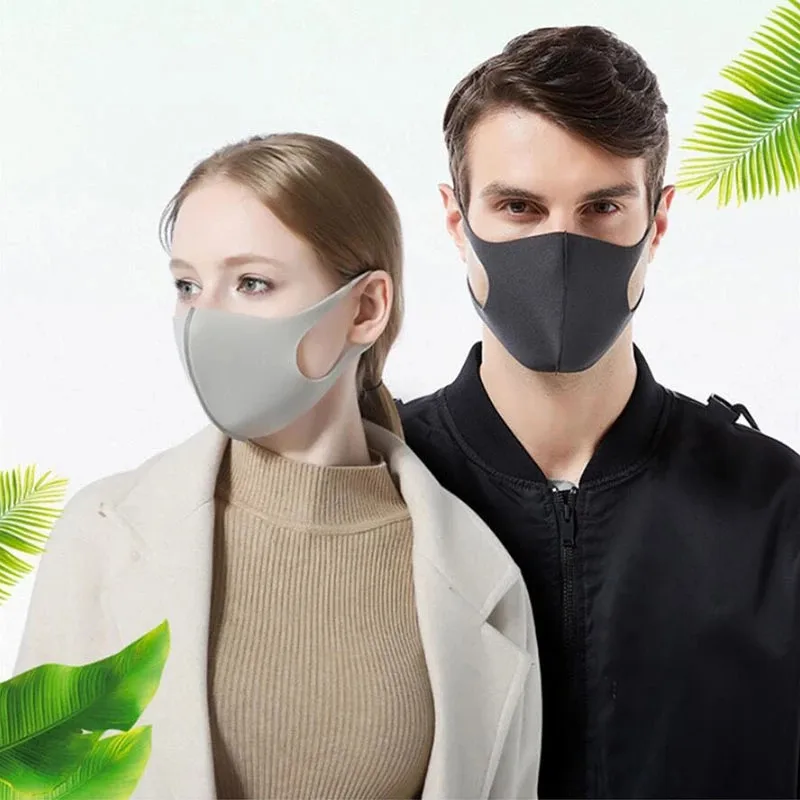 1 шт Health Cycling маска для лица черная из углеродного волокна дышащая многоразовая на