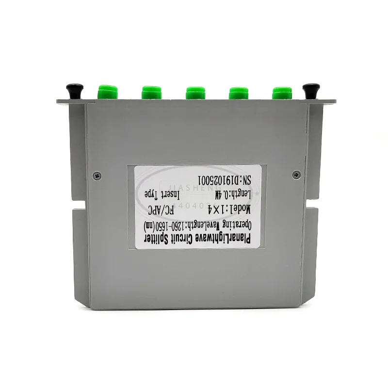 Распределитель FC APC PLC 1X4 волоконно-оптический распределитель FTTH с плоский