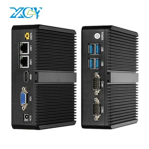 Мини-ПК XCY, Intel Celeron J4125, 2 Гбитс, RS232, HDMI, VGA, 4xusb, Wi-Fi, Windows 10, Linux