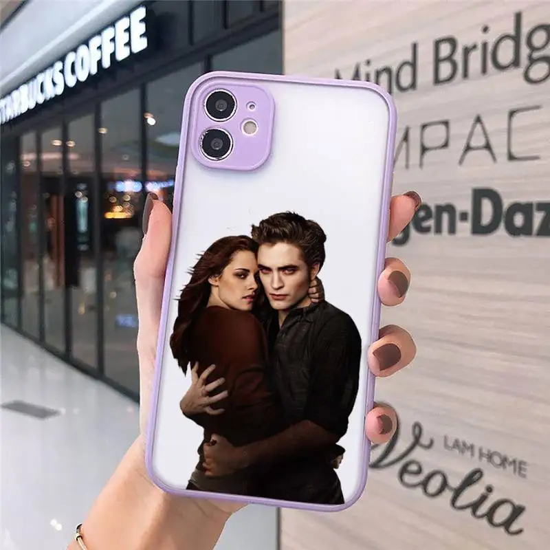 

Twilight famous tv show Phone Case matte transparent For iphone 7 8 11 12 plus mini x xs xr pro max luxury shell cover