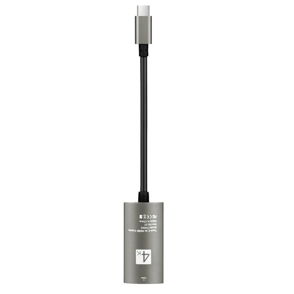 Binmer 19,5 см USB 3,1 Тип C USB-C к HDMI 4K кабель HDTV адаптера для samsung Galaxy Note 10/10 плюс Mac Book Air# G1