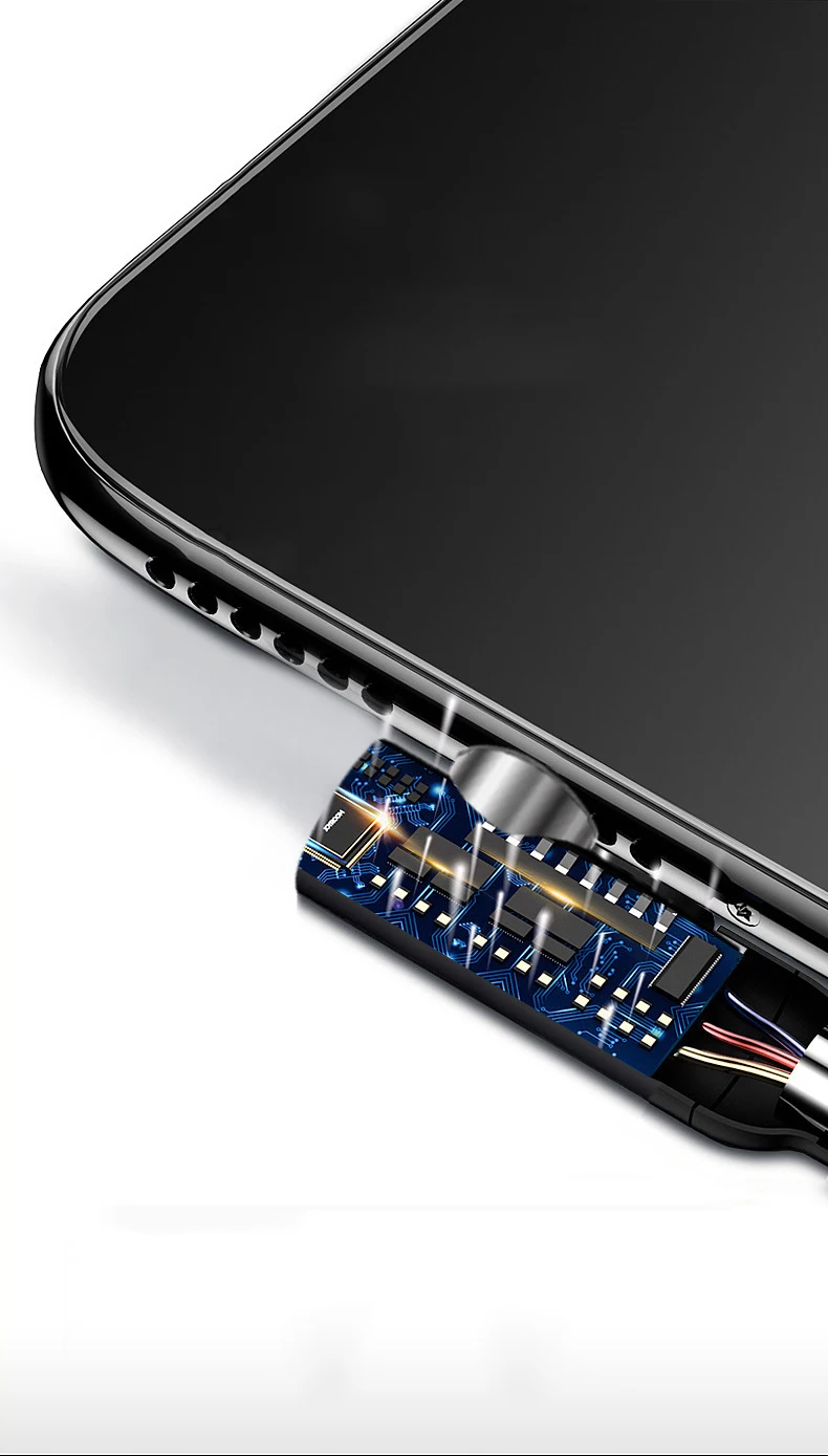 90 градусов Магнитный Micro Usb кабель для зарядки Угловой Usb type C кабель для быстрой зарядки для IPhone X Xr 8 7 6s Plus для samsung