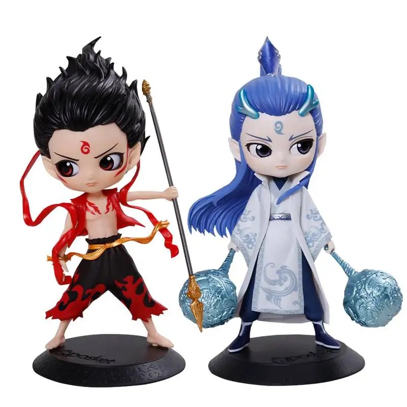 

Chinese Film Action Figure Birth of The Demon Child Ne Zha Ao Bing Anime Doll Toys Model Figure Light of Chinese Comics