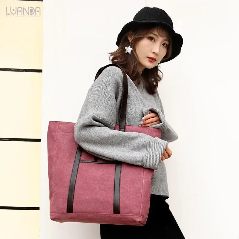 Холщовые сумки высокое качество женские мессенджеры модные известный бренд