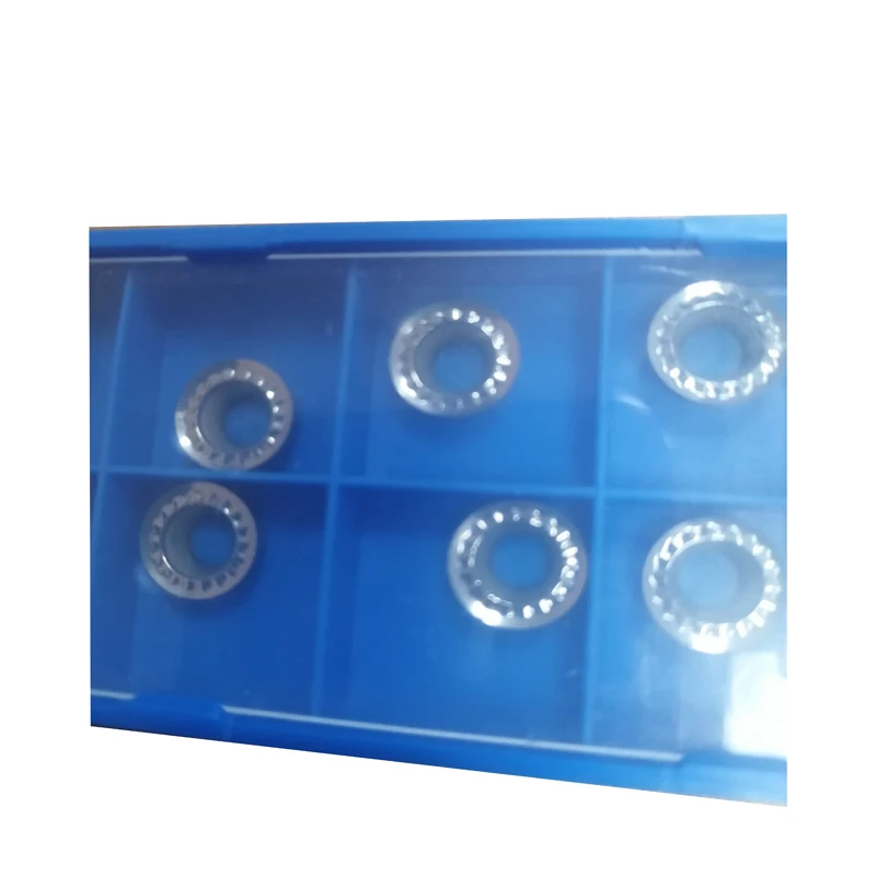 Фото OYYU 10 шт./кор. RPGT1003 RPGT10T3 RPGT1204 MO AK H01 круглый вставки карбида обработки Алюминий и Медь RPGT 1003 10T3 1204 №4