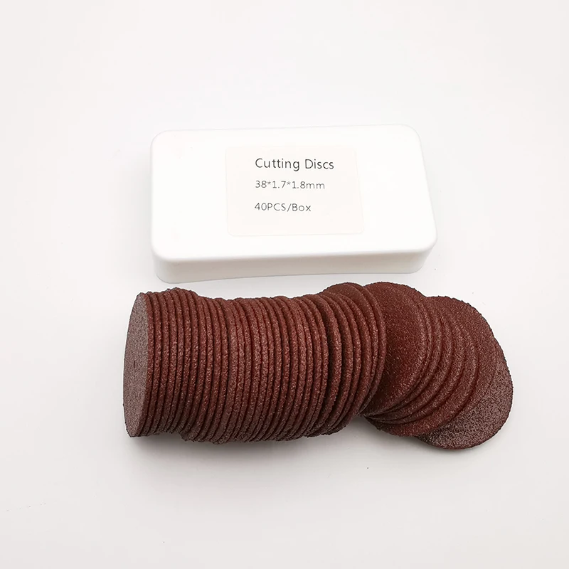 

40PCS 1.7mm Thickness Cutting Discs For Jewelers Watchmakers Dentists, Grinding Wheel Rotary Cutting Tools