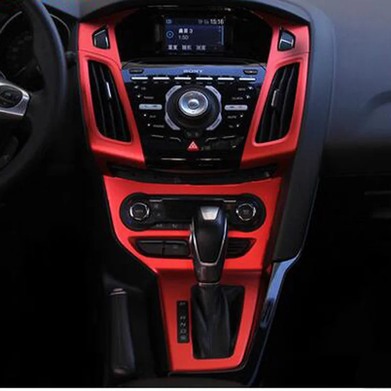 Авто Стайлинг интерьера автомобиля центральной консоли изменение цвета