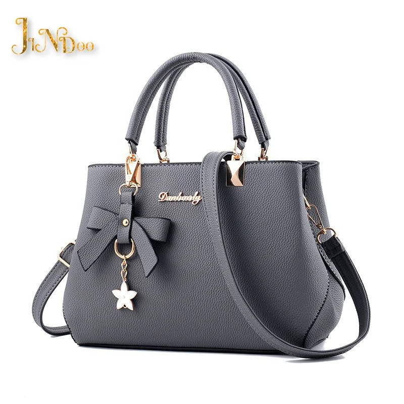 2021 Elegant Shoulder Bag Women Designer Luxury Handbags Women Bags Large Capacity Bow Sweet Messenger Crossbody Bag for Female