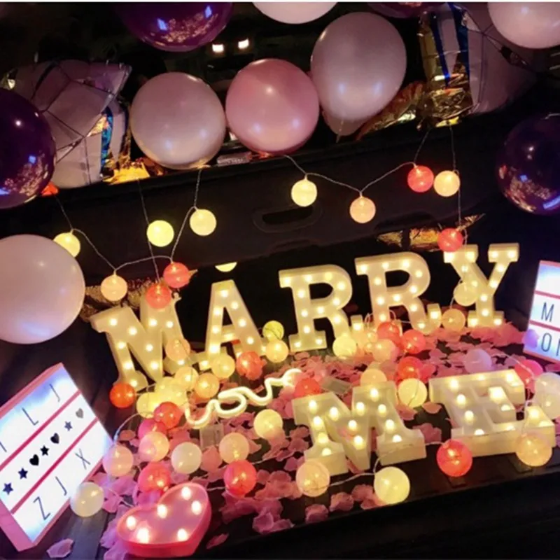 Светодиодный светильник с буквенным принтом цифрой s светодиодный ночник