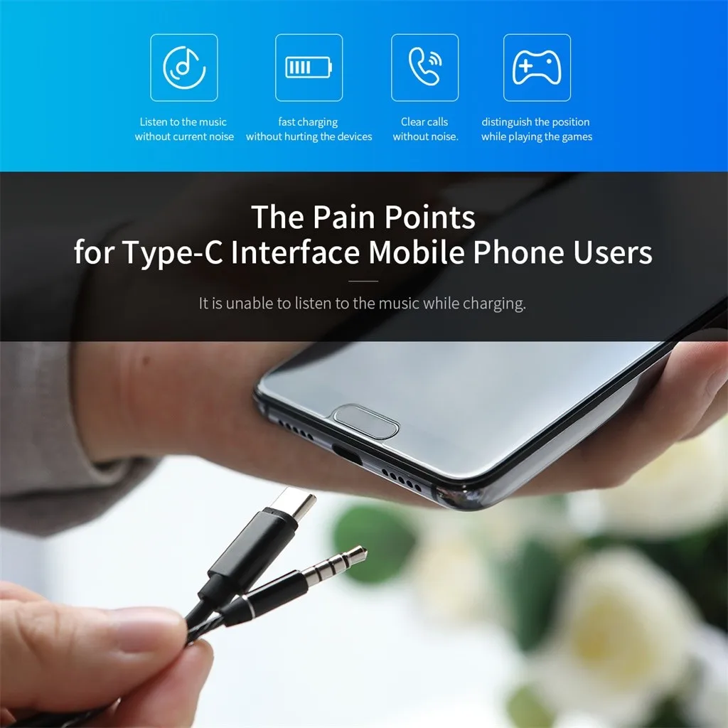 USB-C type C адаптер Порт 3,5 мм Aux аудио разъем наушники кабель для наушников usb type-c = type-c+ 3,5 мм двойной адаптер
