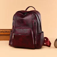 new brand designer backpack women high quality leather backpacks school backpacks school bags for girls travel backpack