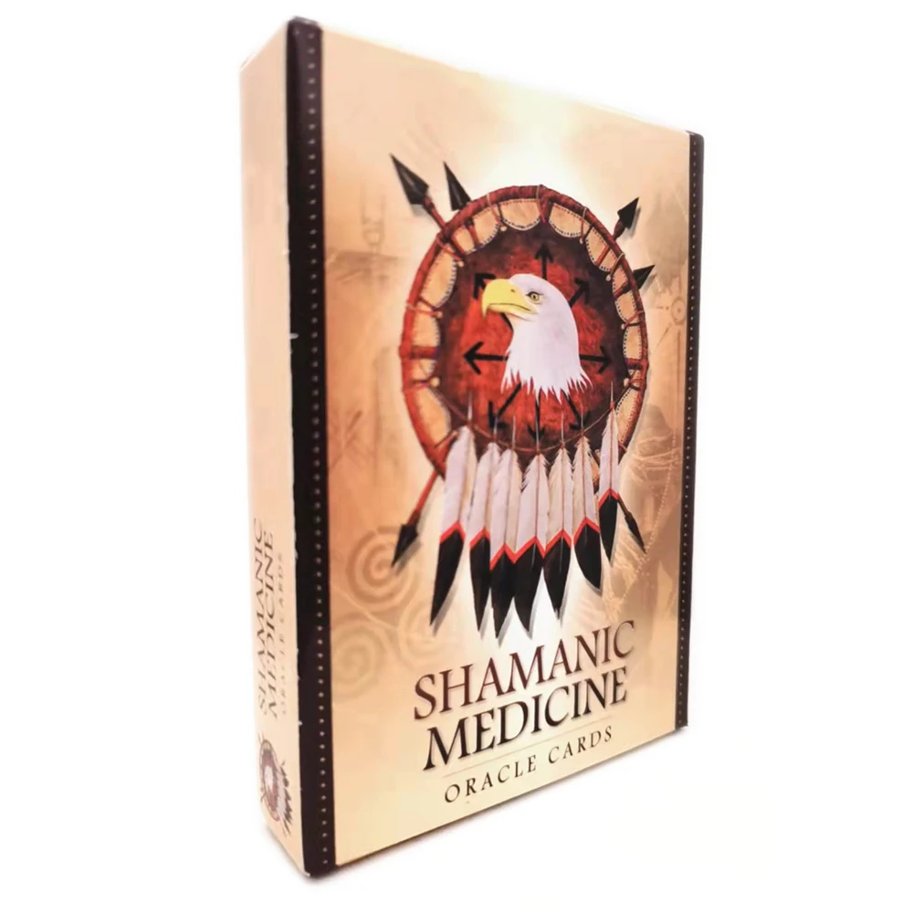 

Карточки для игр в виде шаманской медицины с изображением оракула, настольные игры для гадания, судьбы, Таро-карты