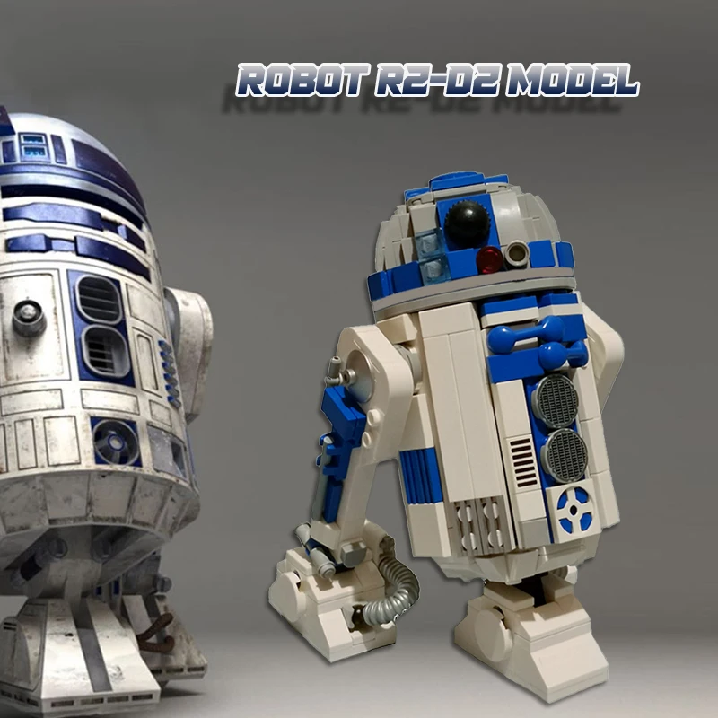 Космические роботы R2 D2 модель мс конструкторных блоков Детские кубики наборы