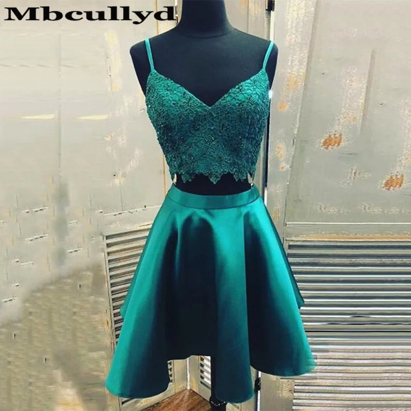 Mbcullyd платье для выпускного вечера из двух частей es 2020 шикарные атласные