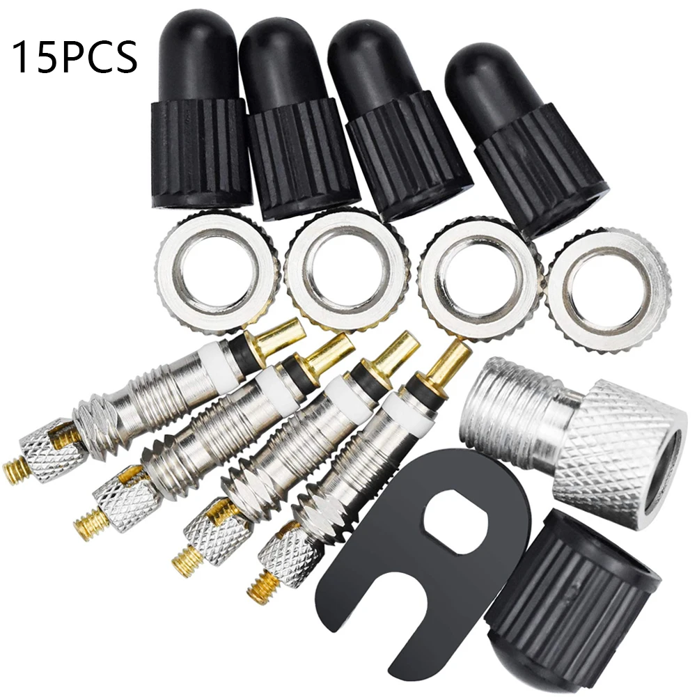 

15Pcs Bicycle Valve Core Stem Presta Style Tyre Valve Core Set For Tubeless Road Bike MTB Bike Fren for Bicycle Valve Core Set